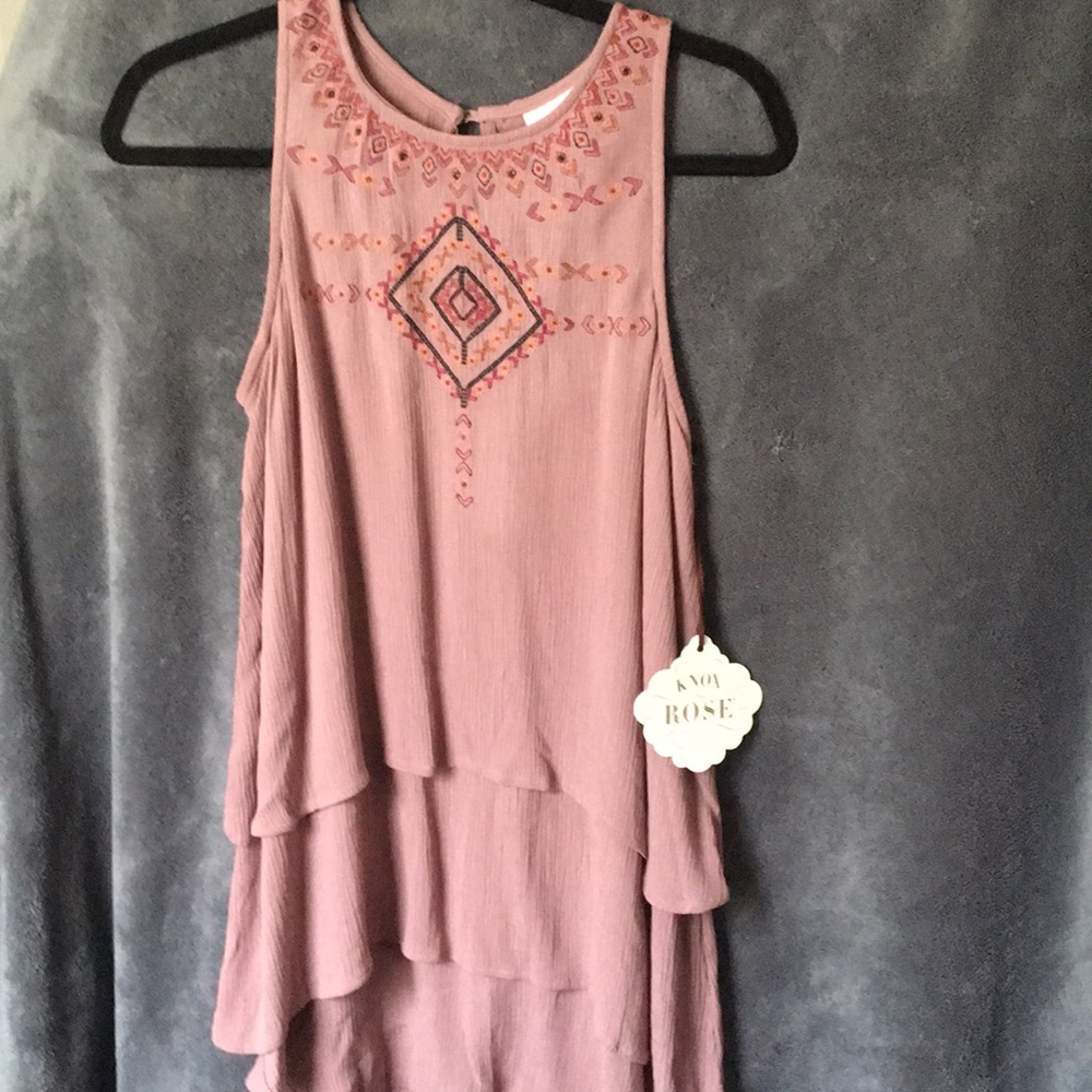 pink xs tank top by knox rose